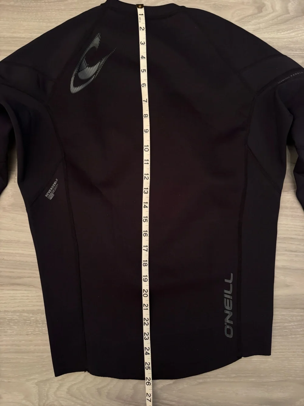 O’NEILL | Black Hammer 1.5 mm |Neoprene Long Sleeve Wetsuit Rash Guard Top | XL